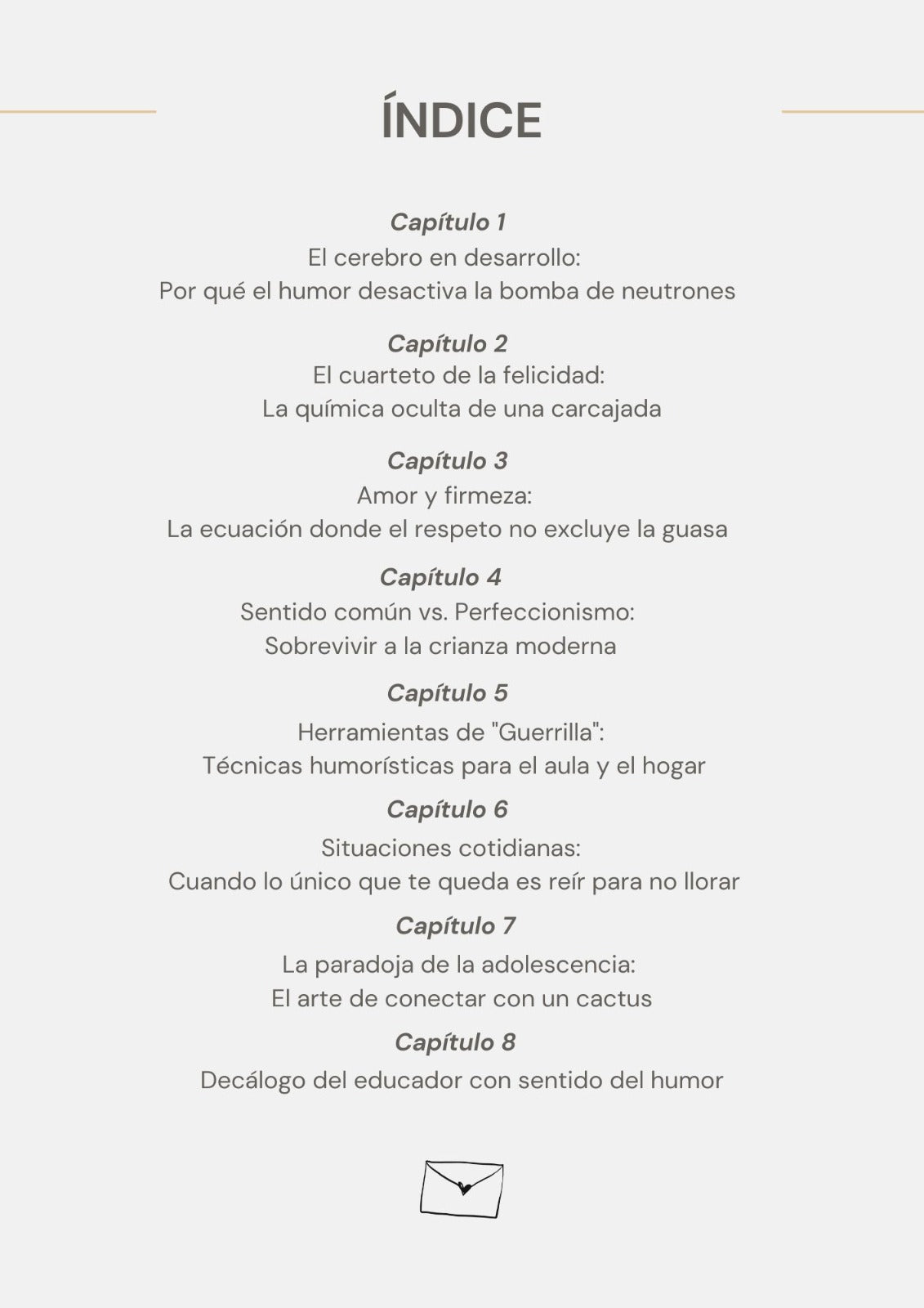 Educar sin perder la cabeza, ni la sonrisa